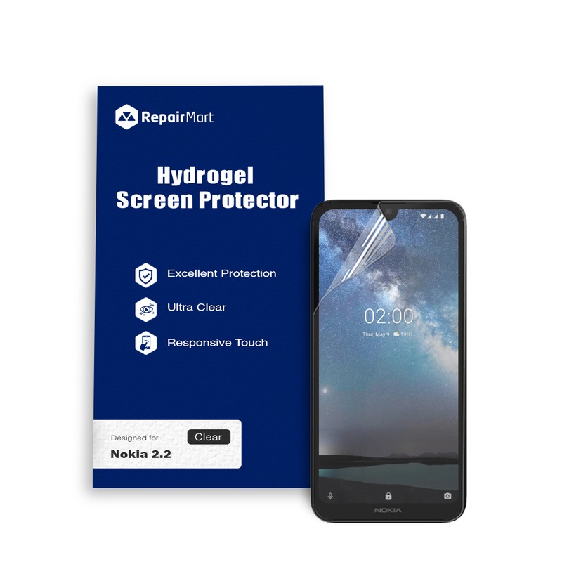 Nokia 2.2 Hydrogel Screen Protector Film Guard Cover Sheet