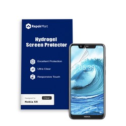 Nokia X5 Compatible Premium Hydrogel Screen Protector With
