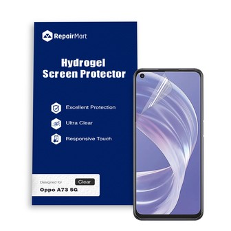 Oppo A73 5G Compatible Premium Hydrogel Screen Protector With