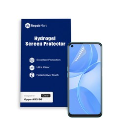 Oppo A53 5G Compatible Premium Hydrogel Screen Protector With