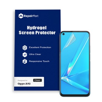 Oppo A92 Compatible Premium Hydrogel Screen Protector With