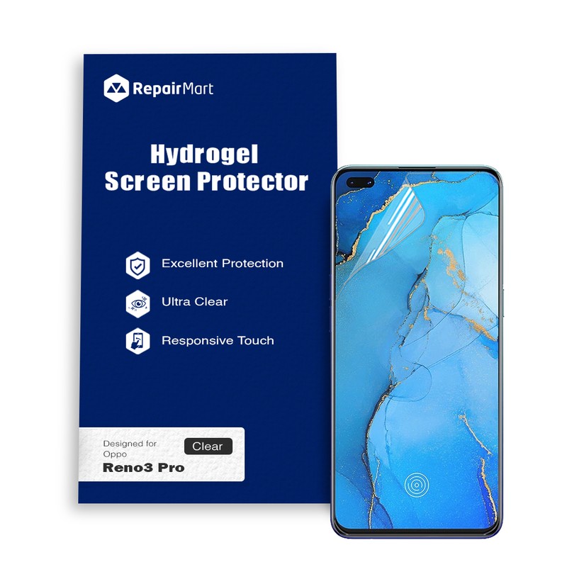Oppo Reno3 Pro Compatible Premium Hydrogel Screen Protector