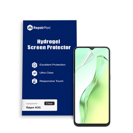Oppo A31 Compatible Premium Hydrogel Screen Protector With