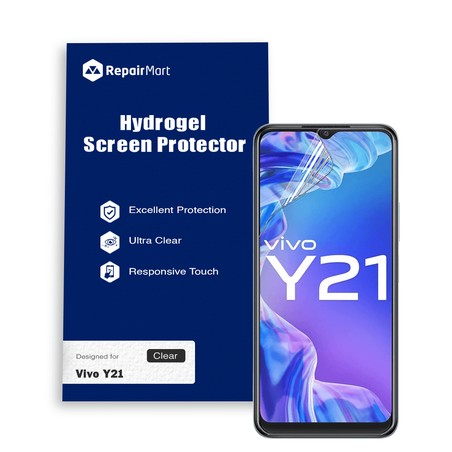 Vivo Y21 2021 Compatible Premium Hydrogel Screen Protector