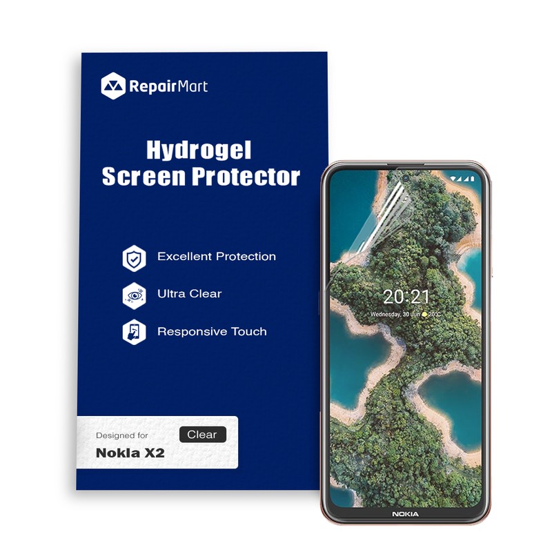 Nokia X2 Compatible Premium Hydrogel Screen Protector With
