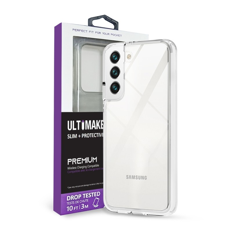 Samsung Galaxy S22 Plus Crystal Clear Hybrid Shockproof Case Cover