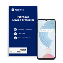 Realme C21Y Compatible Premium Hydrogel Screen Protector With