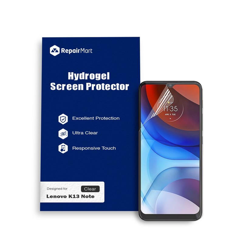 Lenovo K13 Note Compatible Premium Hydrogel Screen Protector