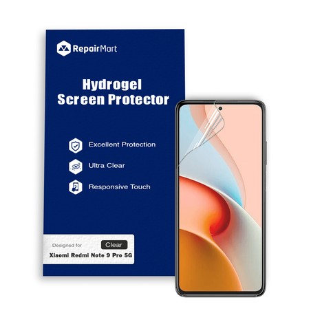 Xiaomi Redmi Note 9 Pro 5G Compatible Premium Hydrogel Screen