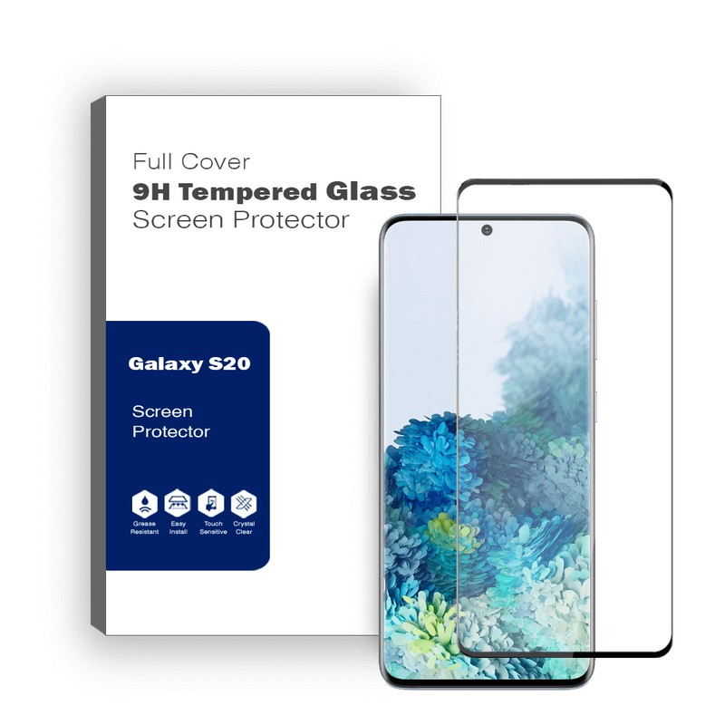 Samsung Galaxy S20 Tempered Glass Screen Protector Full