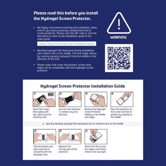 Motorola Moto G8 Plus Compatible Premium Hydrogel Screen