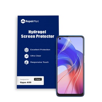 Oppo A55 Compatible Premium Hydrogel Screen Protector With
