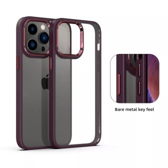 iPhone 14 Pro Max Rugged Shockproof Case Cover - Silver | Australia