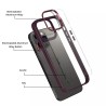 iPhone 14 Pro Max Rugged Shockproof Case Cover - Silver | Australia