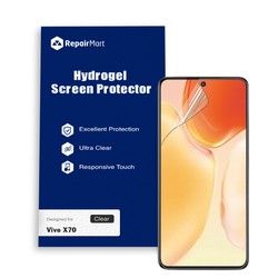 Vivo X70 Compatible Premium Hydrogel Screen Protector With