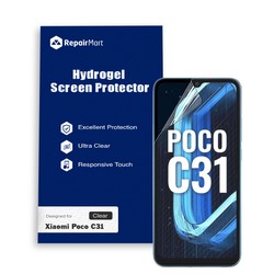 Xiaomi Poco C31 Compatible Premium Hydrogel Screen Protector