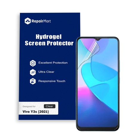 Vivo Y3s (2021) Hydrogel Screen Protector Film Guard Cover