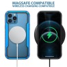 iPhone 16 Pro Max MagSafe Compatible Frosted Shockproof Case Cover - B