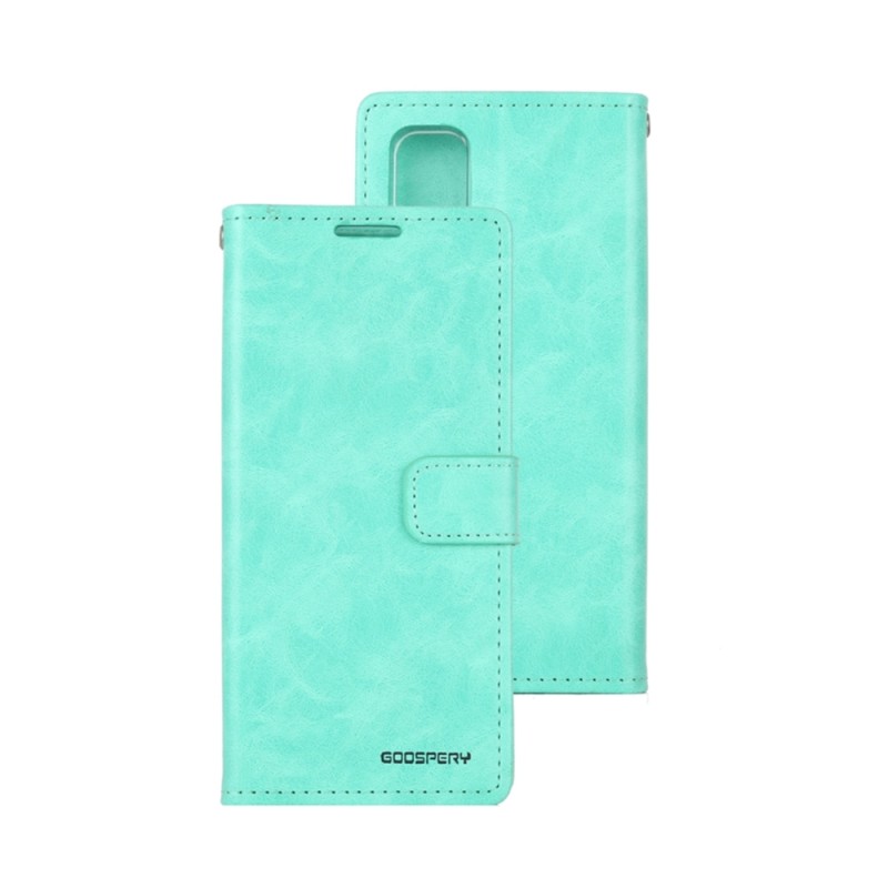 Samsung Galaxy S20 FE BlueMoon Diary Wallet Case Cover - Mint