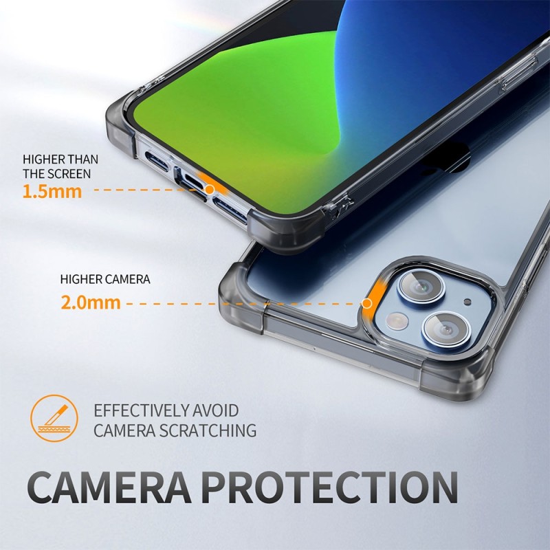 iPhone 15 Premium Privacy Protection Tempered Glass Screen Protector -