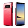 Back Flip Leather Wallet Case Cover for Samsung Galaxy Note 8 - Black