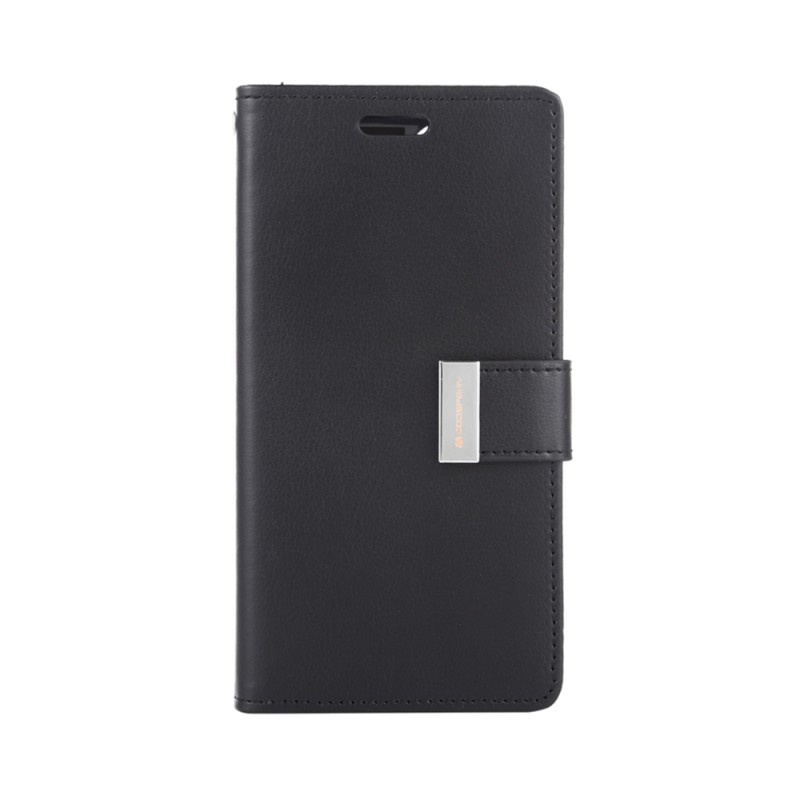 iPhone 16 Pro Max Leather Wallet Flip Diary Case Cover - Rose Gold