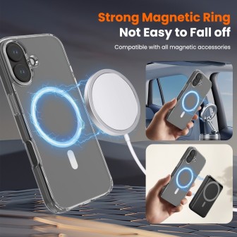 iPhone 16 Plus Heavy-Duty Armor Shockproof Case Cover - Aurora