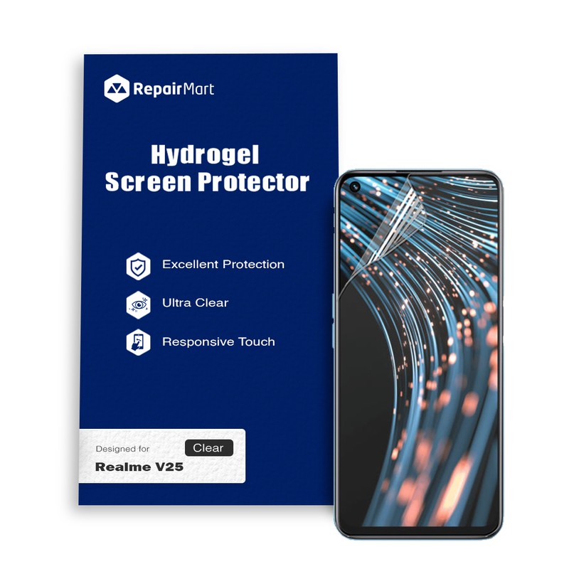 Realme V25 Hydrogel Screen Protector Film Guard Cover Sheet