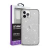 iPhone 12 Pro Max Glitter Clear Shockproof Case Cover - Gold