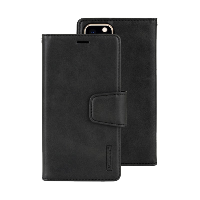 iPhone 11 Pro Leather Wallet Flip Diary Case Cover - Black | Australia