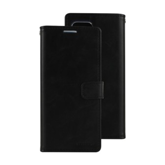 Samsung Galaxy A52 Leather Wallet Flip Diary Case Cover - Black