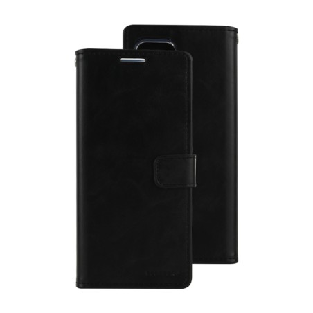 Samsung Galaxy A52 Leather Wallet Flip Diary Case Cover - Black