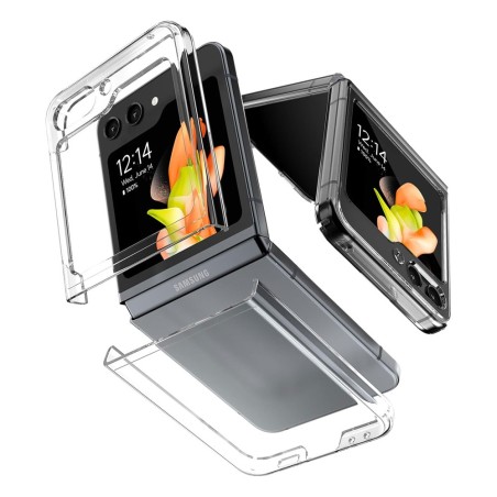 Samsung Galaxy Z Flip5 Shockproof with Ring Holder Stand Case Cover
