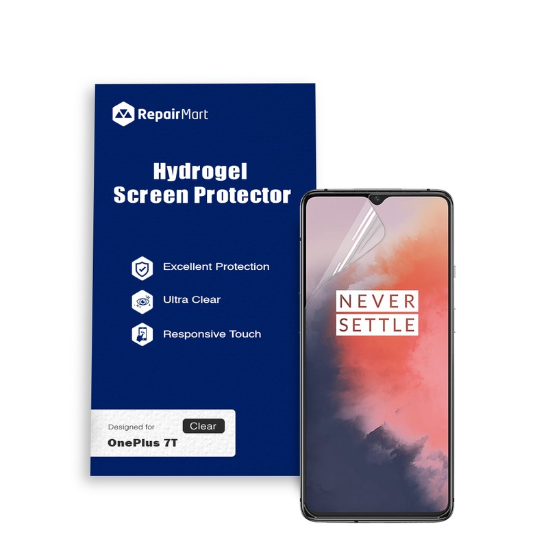 OnePlus 7T Compatible Premium Hydrogel Screen Protector With