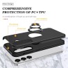 Samsung Galaxy S25 FE Rugged Armor Belt Clip Holster Case Cover