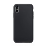 iPhone X / XS Liquid Silicone Case Cover - Black | Australia