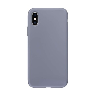 iPhone X / XS Liquid Silicone Case Cover - Black | Australia