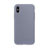 iPhone X / XS Liquid Silicone Case Cover - Black | Australia