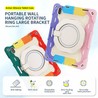 iPad Pro 11 (2024) Armor Shockproof Handle Ring Rotation Case Cover -