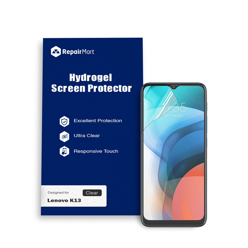 Lenovo K13 Hydrogel Screen Protector Film Guard Cover Sheet