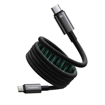 Tungsten Gold Magnetic Charging Cable USB-C to USB-C 100W 1m for 15/16/17