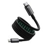 Tungsten Gold Magnetic Charging Cable USB-C to USB-C 100W 1m for 15/16/17