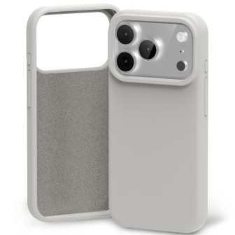 iPhone 17 Pro / 18 Pro Soft Silicone Case Cover - Stone | Free Shipping AU