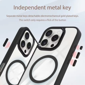 iPhone 17 Pro / 18 Pro Clear with Metal Camera Frame | Free Shipping AU