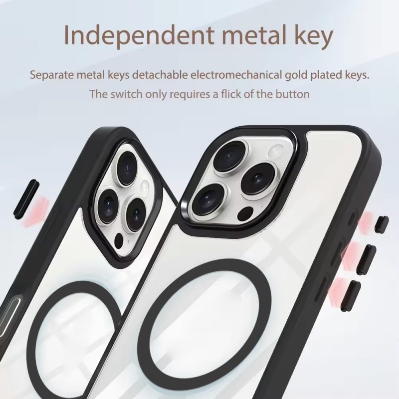 iPhone 17 Pro / 18 Pro Clear with Metal Camera Frame | Free Shipping AU