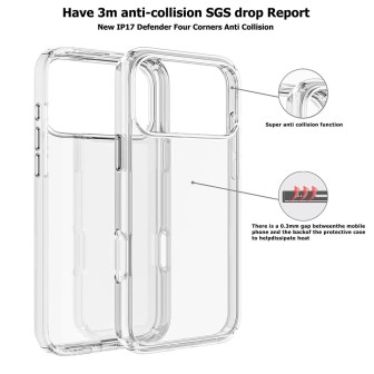 iPhone 17 Pro / 18 Pro Slim Shockproof Clear Case | Free Shipping AU