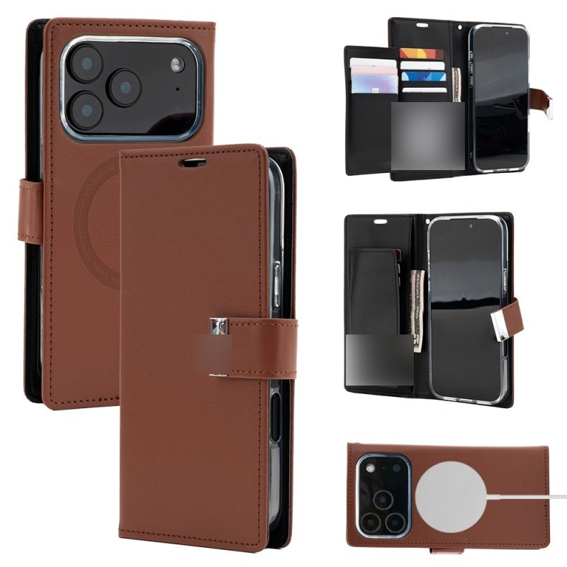 iPhone 17 Pro / 18 Pro MagSafe Compatible Premium Leather Wallet | Free Shipping AU