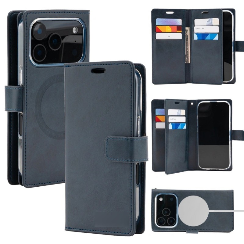 iPhone 17 Pro / 18 Pro MagSafe Compatible Multi-Card Leather | Free Shipping AU