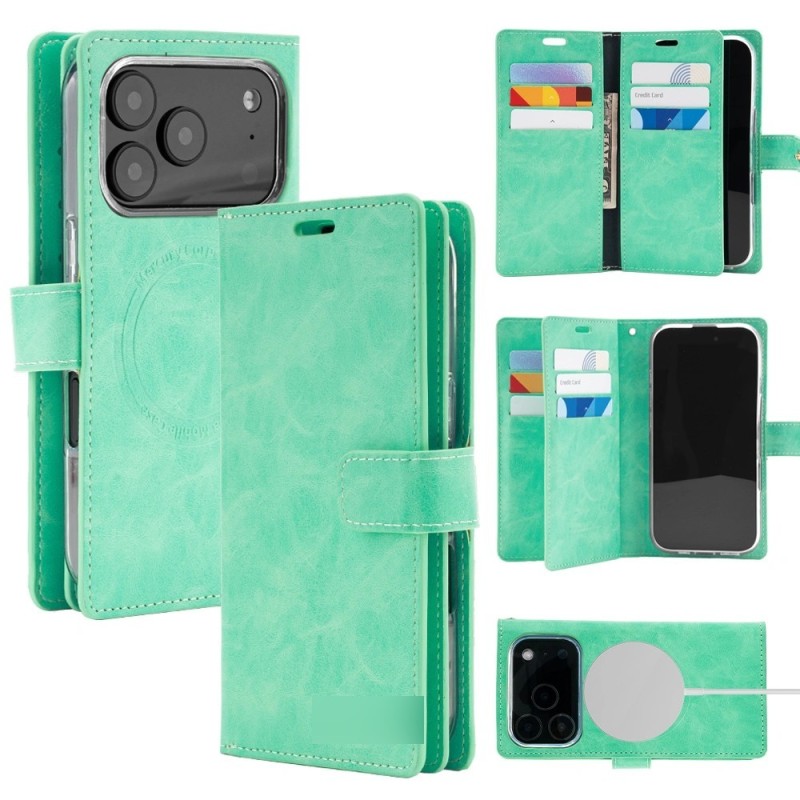 iPhone 17 Pro / 18 Pro MagSafe Compatible Multi-Card Leather | Free Shipping AU