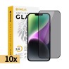 iPhone 16 Pro / 17 / 17 Pro Privacy Anti-Spy Full Coverage Tempered Gl